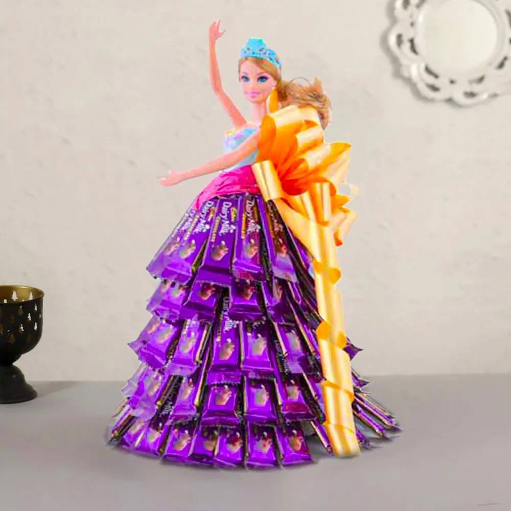  Barbie Happiness With Chocolates Surprices